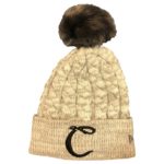 Grey C Monogram Beanie Grey C Monogram Beanie